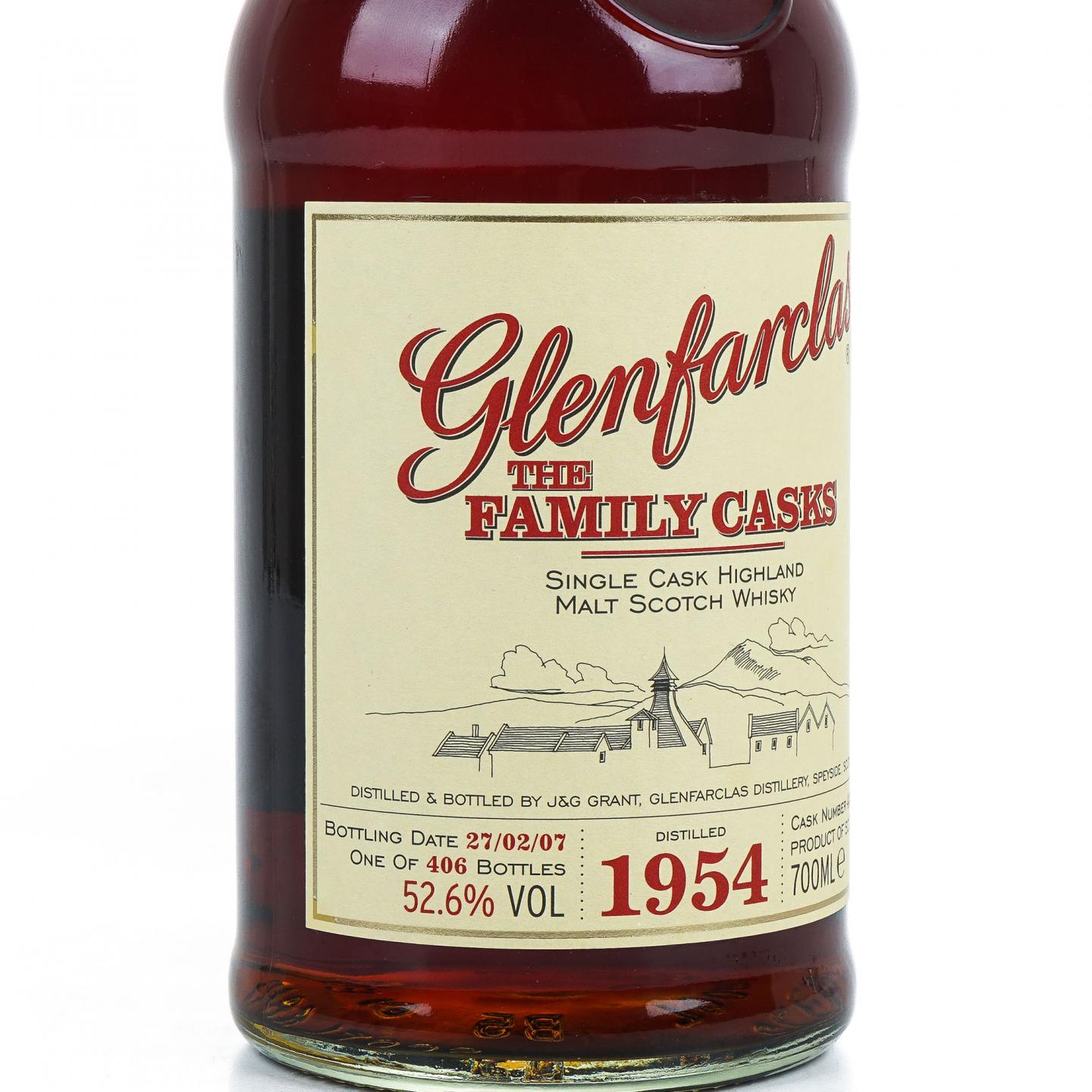 Glenfarclas 格兰花格 1954-2007 家族桶#444