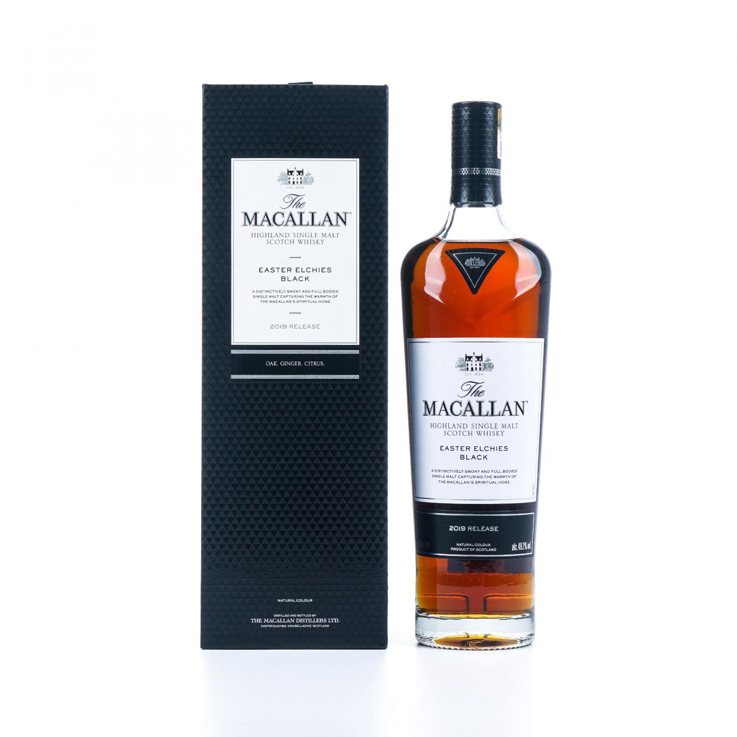 Macallan 麦卡伦 Easter Elchies Black 2019