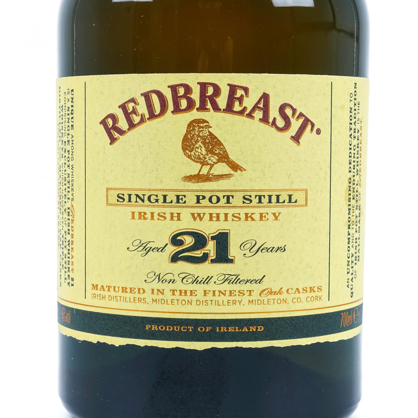 Redbreast 知更鸟 21年 单壶威士忌