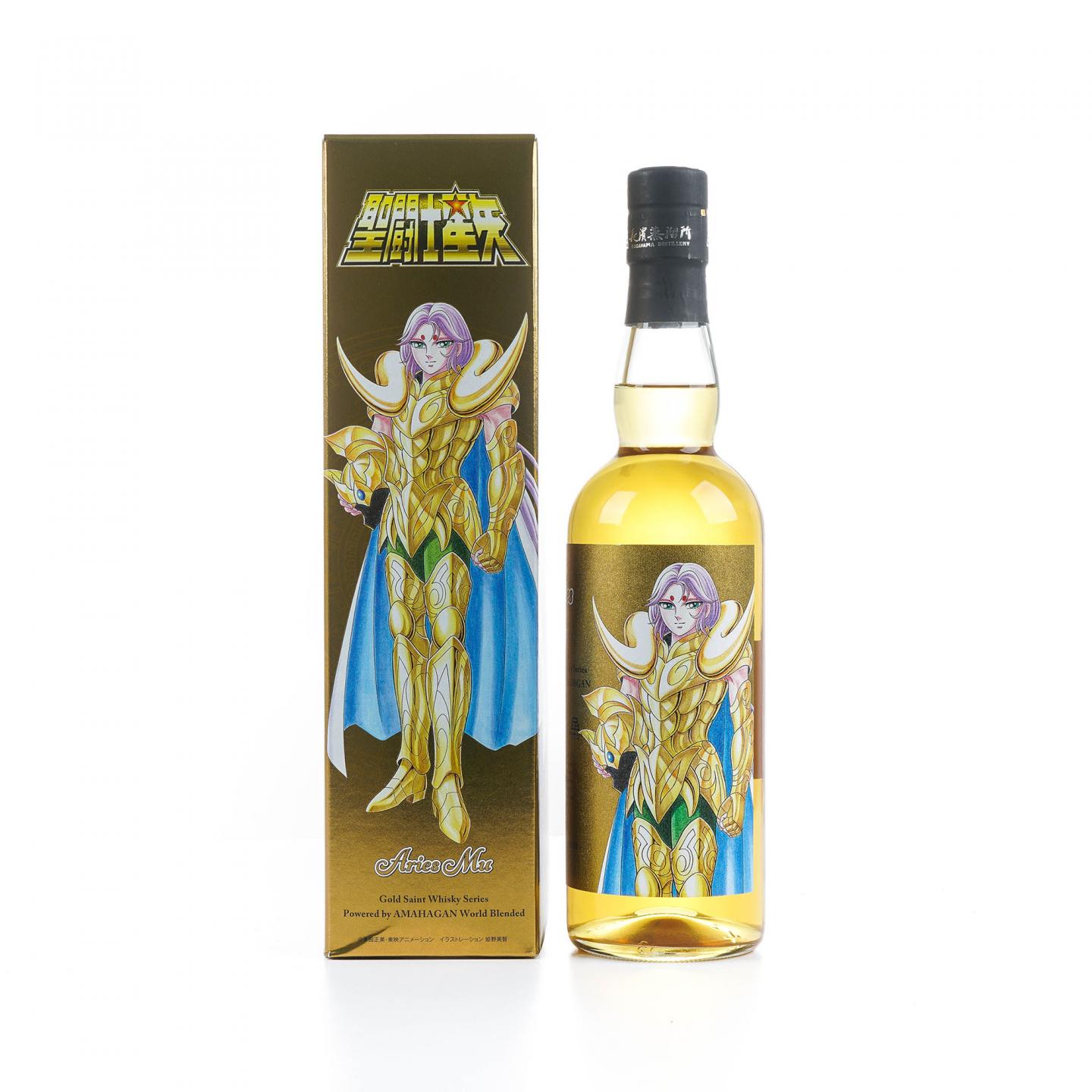 长滨 2023 黄金圣斗士威士忌系列No.5 白羊座穆先生 调和
