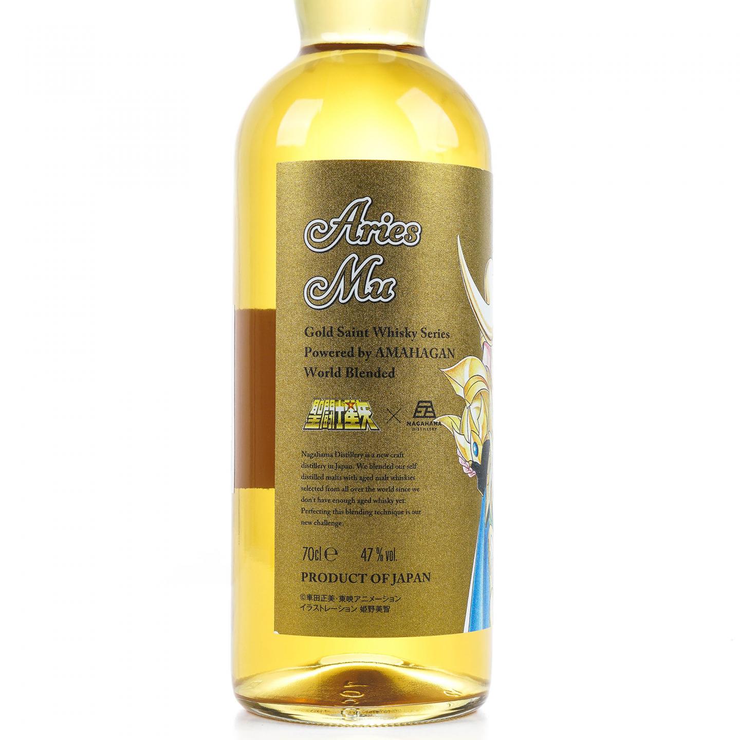 长滨 2023 黄金圣斗士威士忌系列No.5 白羊座穆先生 调和