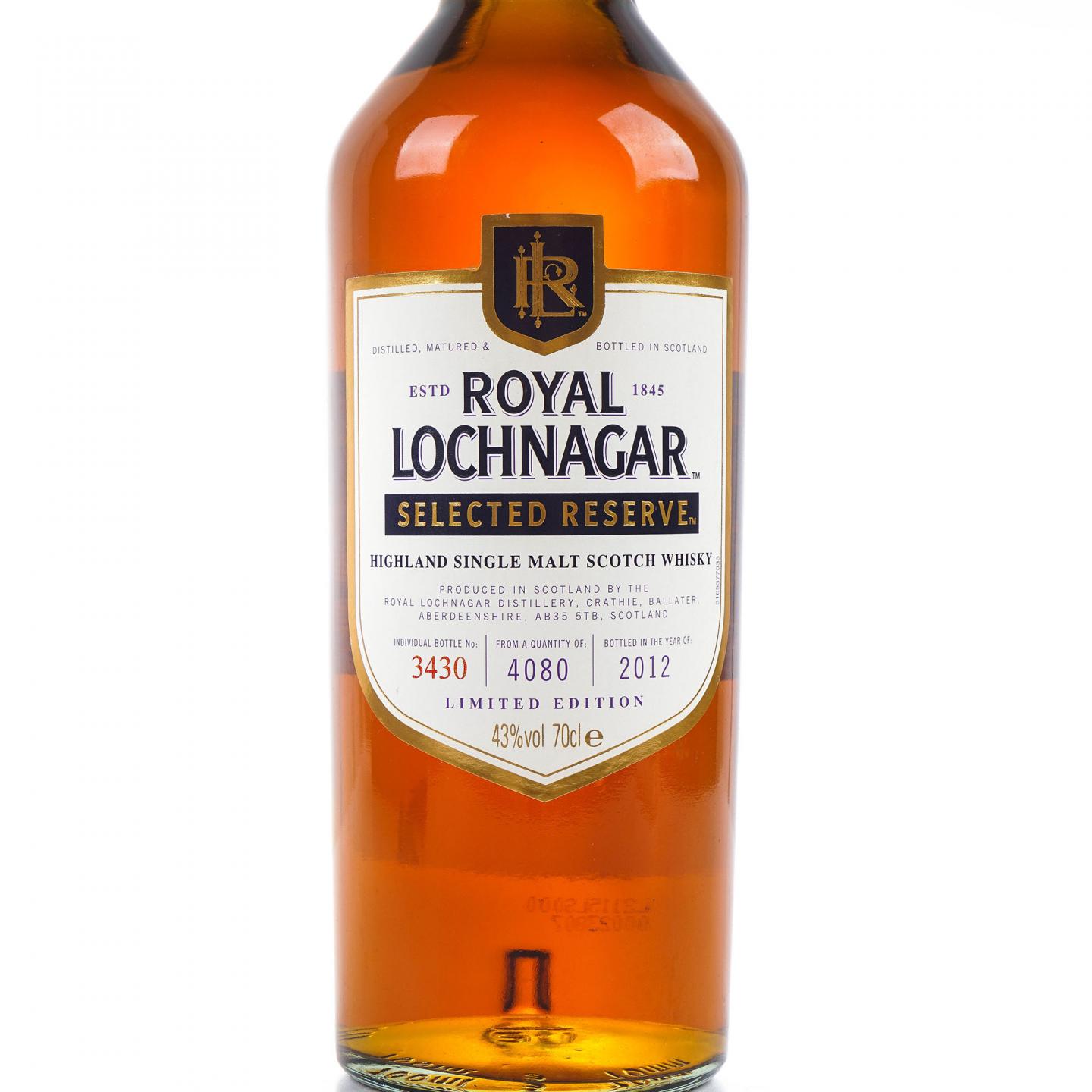 Royal Lochnagar 皇家蓝勋 2012 Selected Reserve