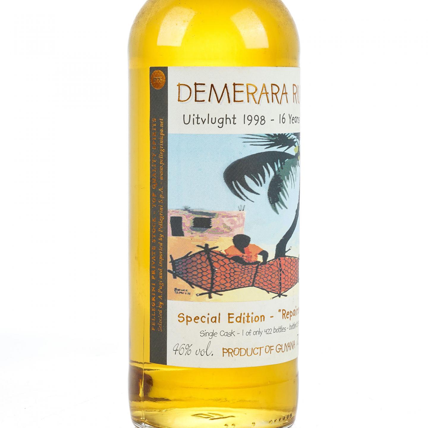 Guyana Uitvlught 16年 Demerara 朗姆酒 Repairman