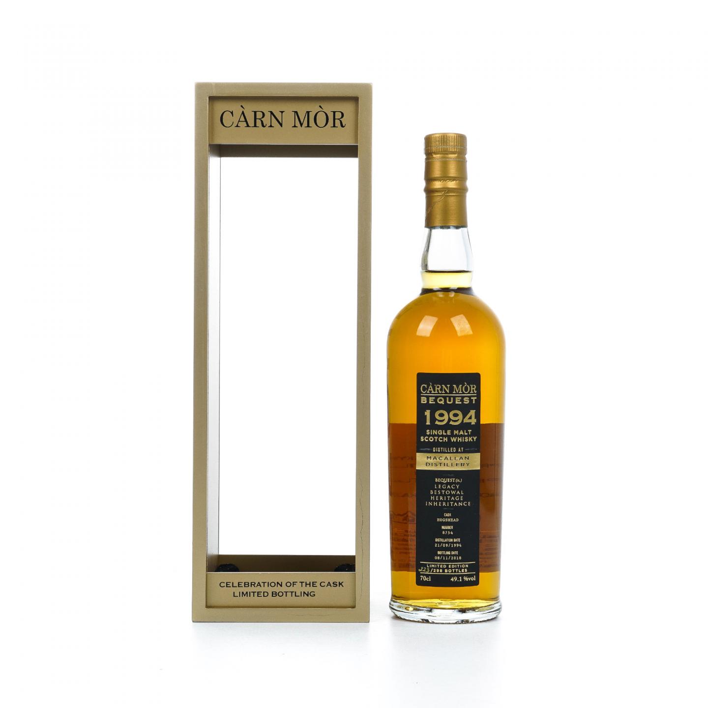 Macallan 麦卡伦1994-2018 Càrn Mòr - Bequest 49.1%_大拍-酒虫网