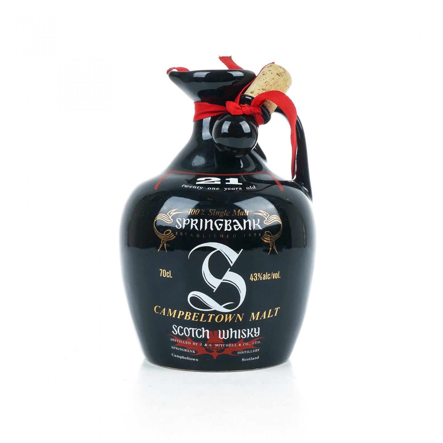 Springbank 云顶 21年 陶瓷瓶 100% Single Malt