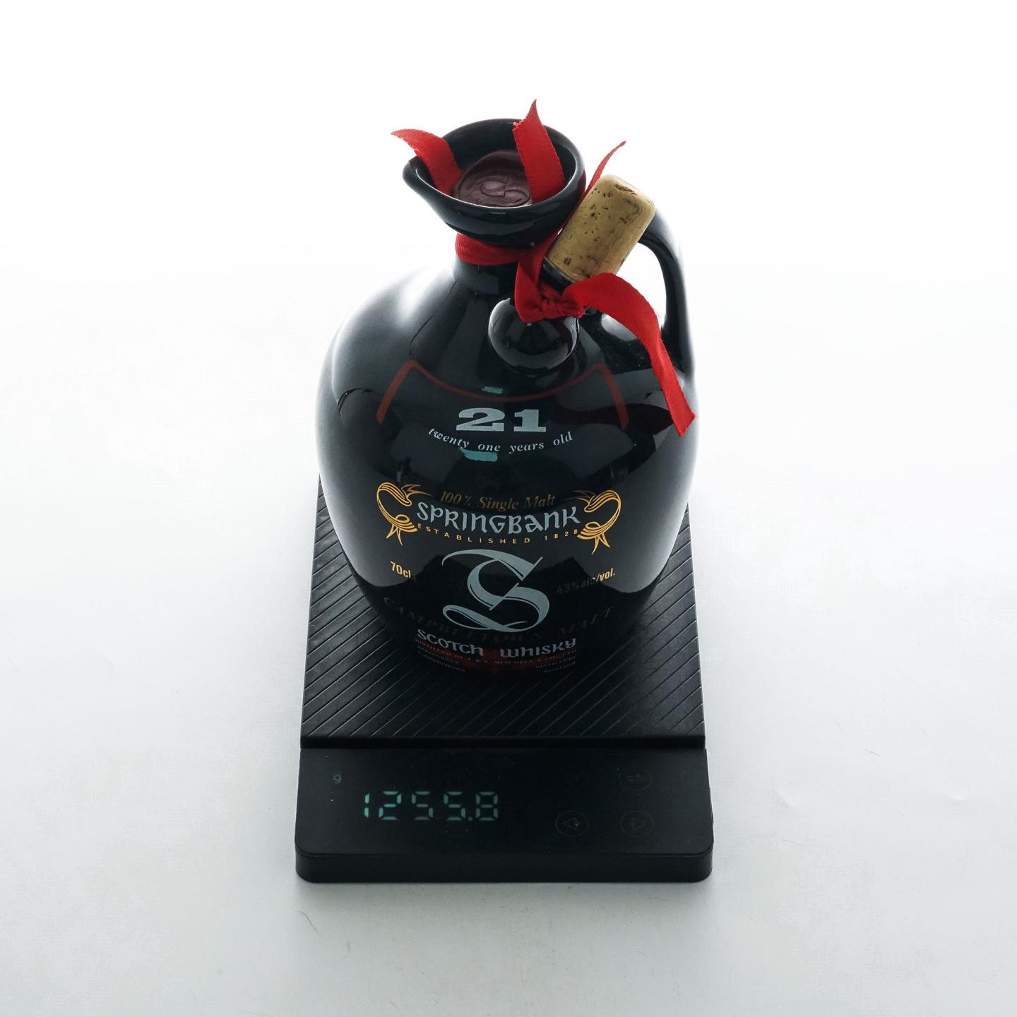 Springbank 云顶 21年 陶瓷瓶 100% Single Malt