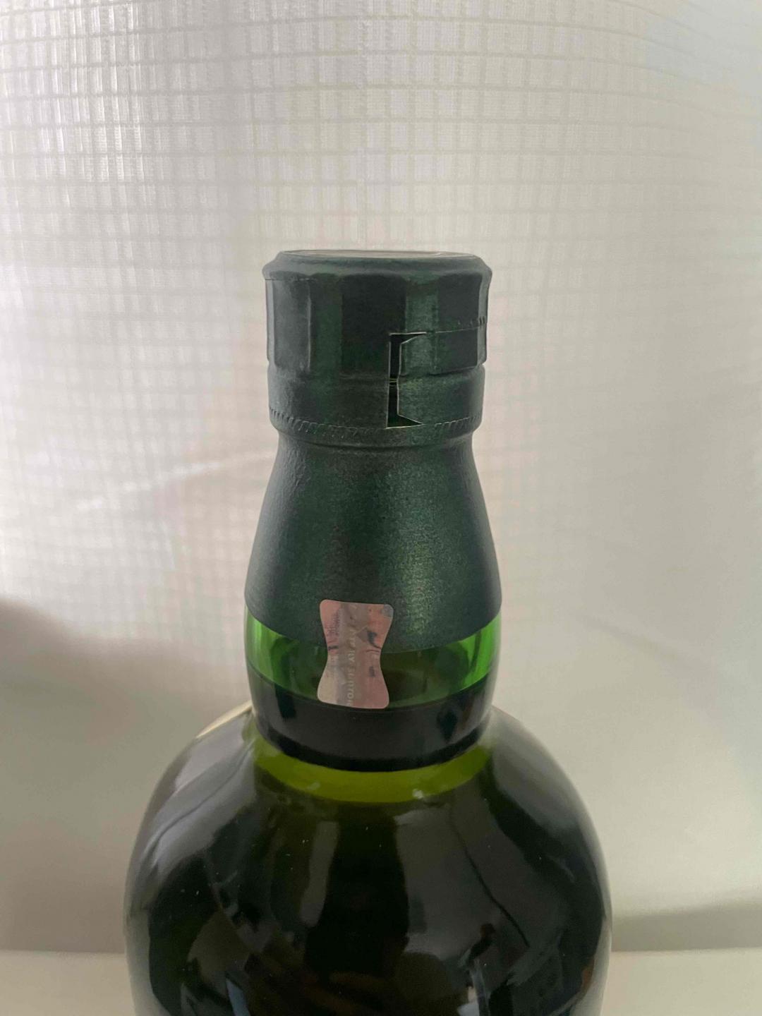 白州12年帯盒