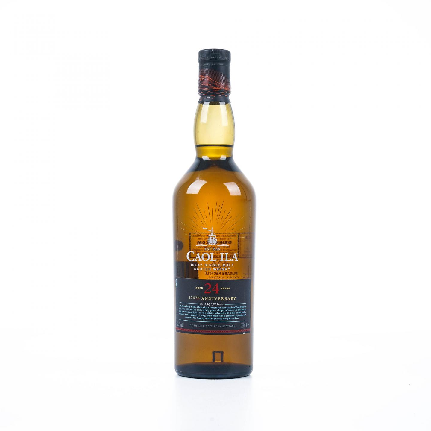 Caol Ila 卡尔里拉24年175周年纪念_大拍-酒虫网