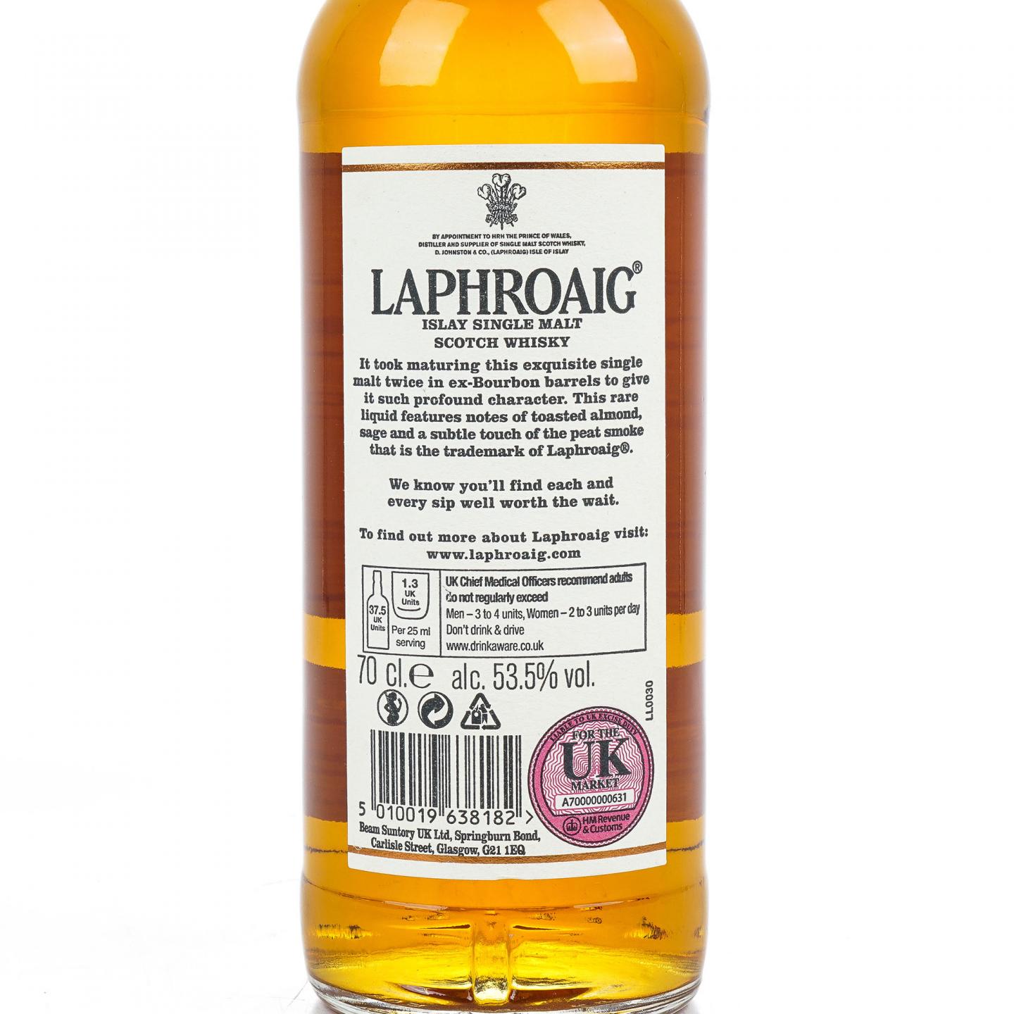 Laphroaig 拉弗格 30年 1985-2016 53.5%