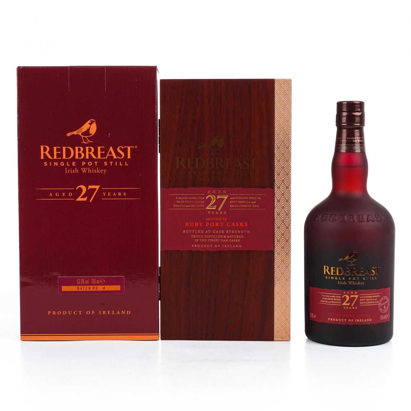 Redbreast 知更鸟 27年 第四版