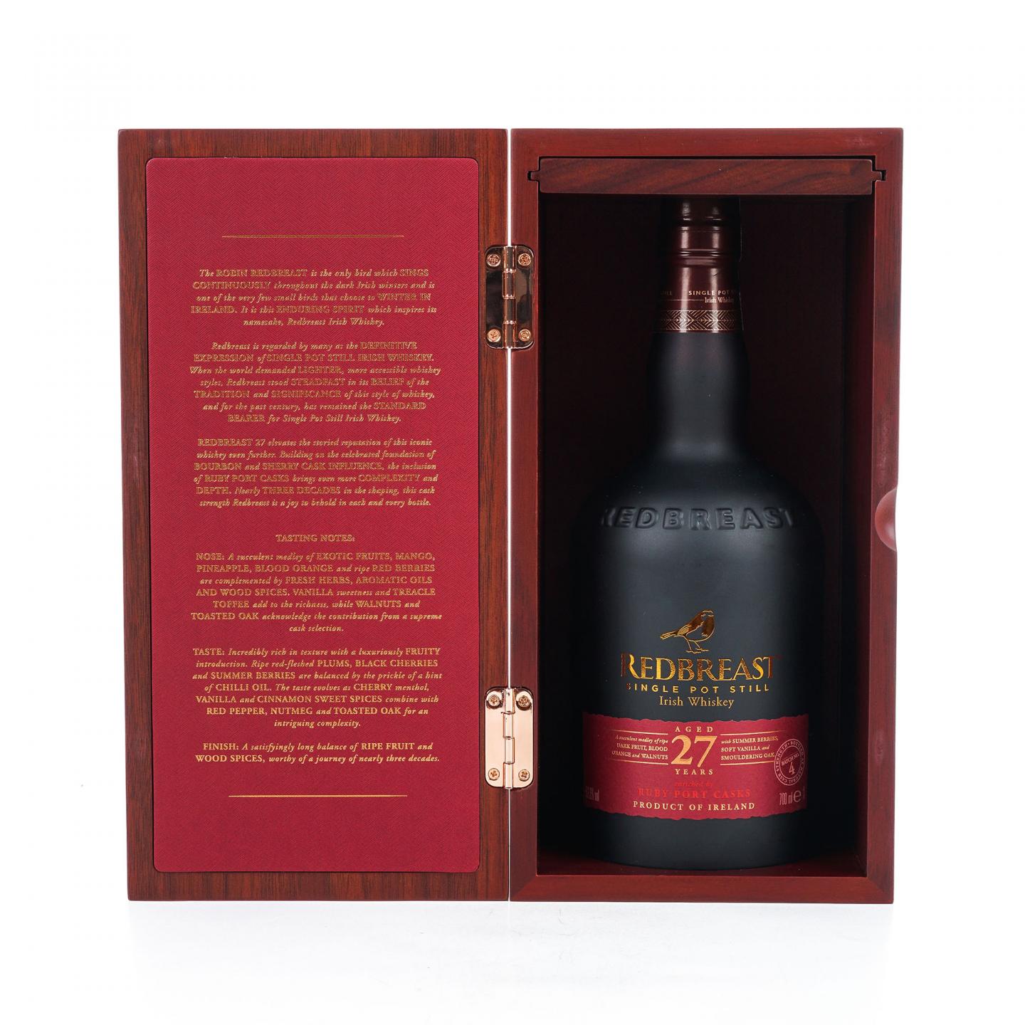 Redbreast 知更鸟 27年 第四版