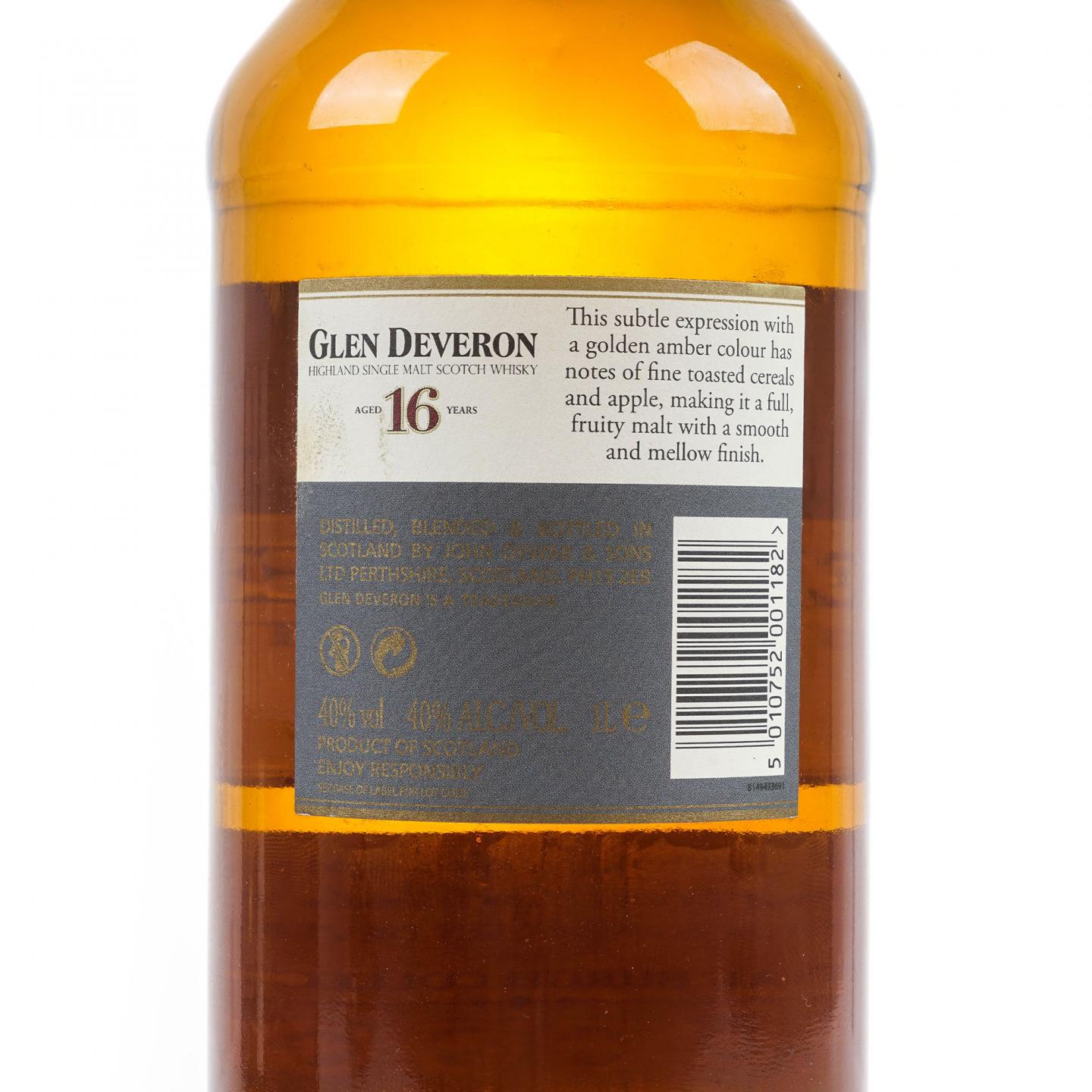 Glen Deveron 格兰德弗伦 16年 Royal Burgh Collection 1L