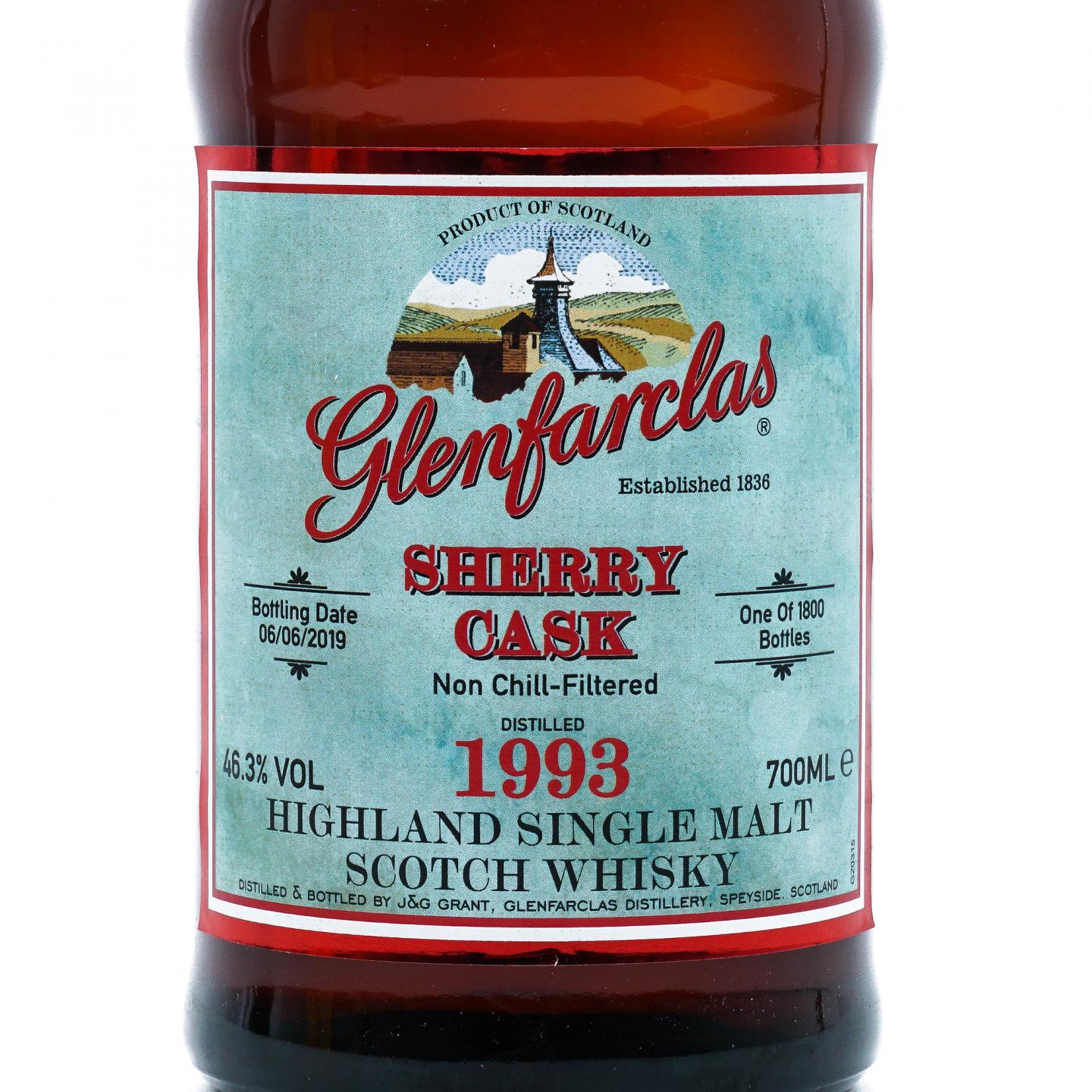 Glenfarclas 格兰花格 1993-2019 雪莉桶 700ml