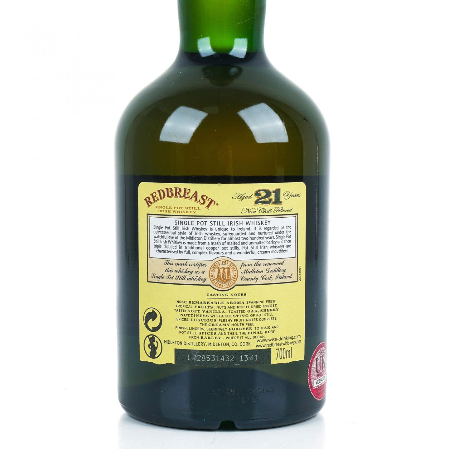 Redbreast 知更鸟 21年 单壶威士忌