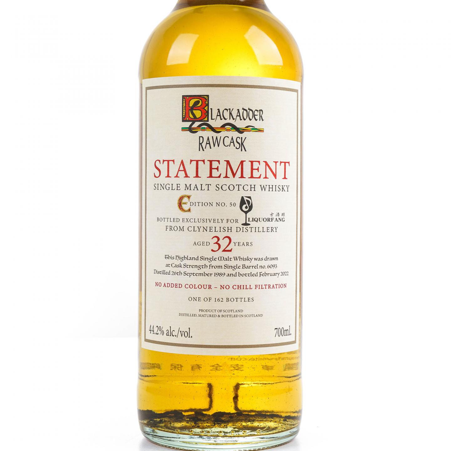 Clynelish 克里尼利基 32年 1989-2022 BA