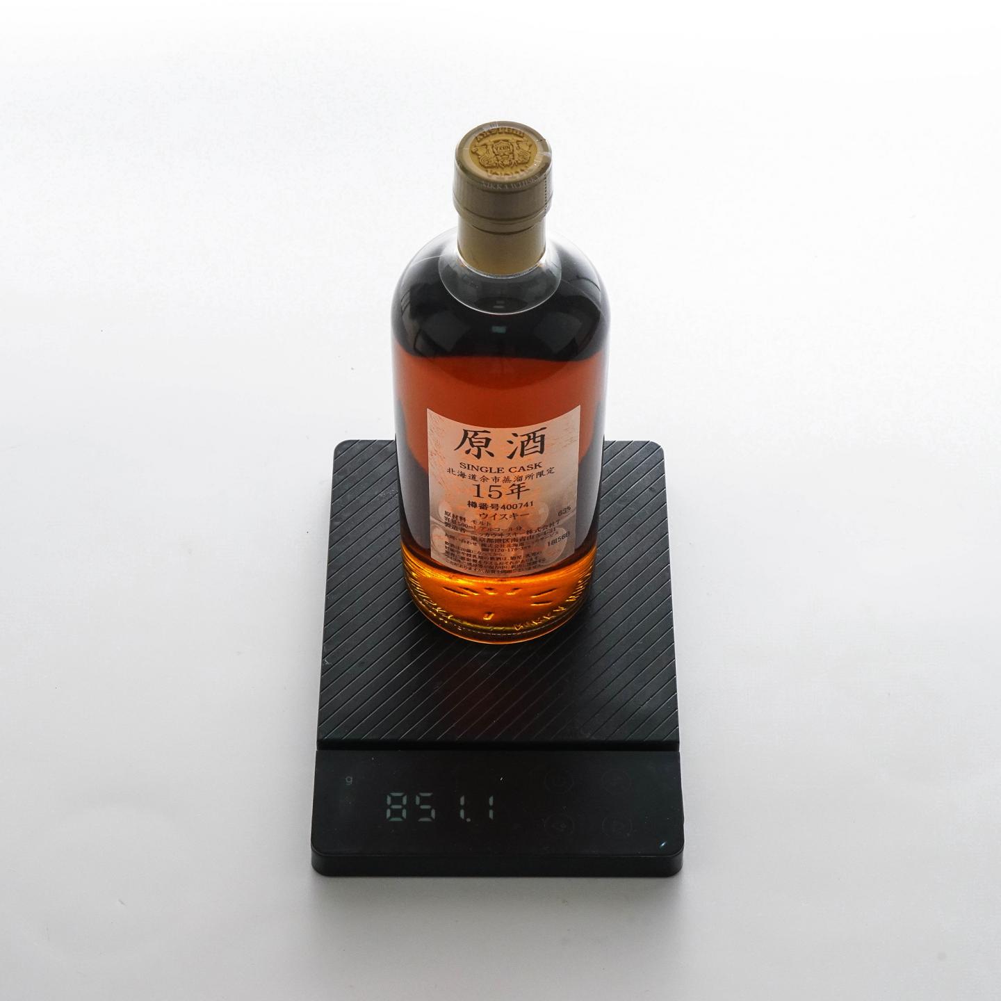 余市工場15年原酒ウイスキー170ml