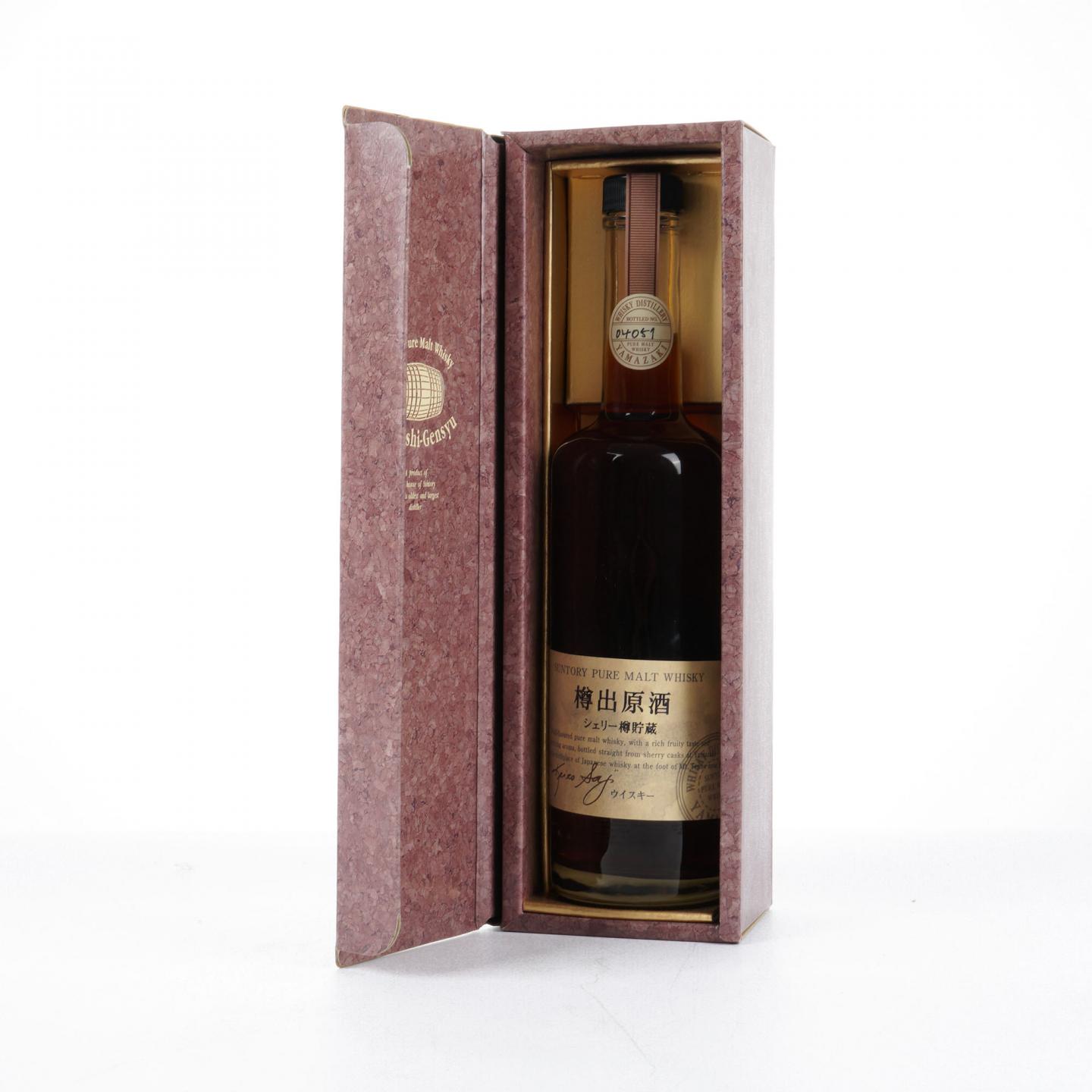 山崎樽出原酒雪莉桶56% 500ml_拍卖-酒虫网