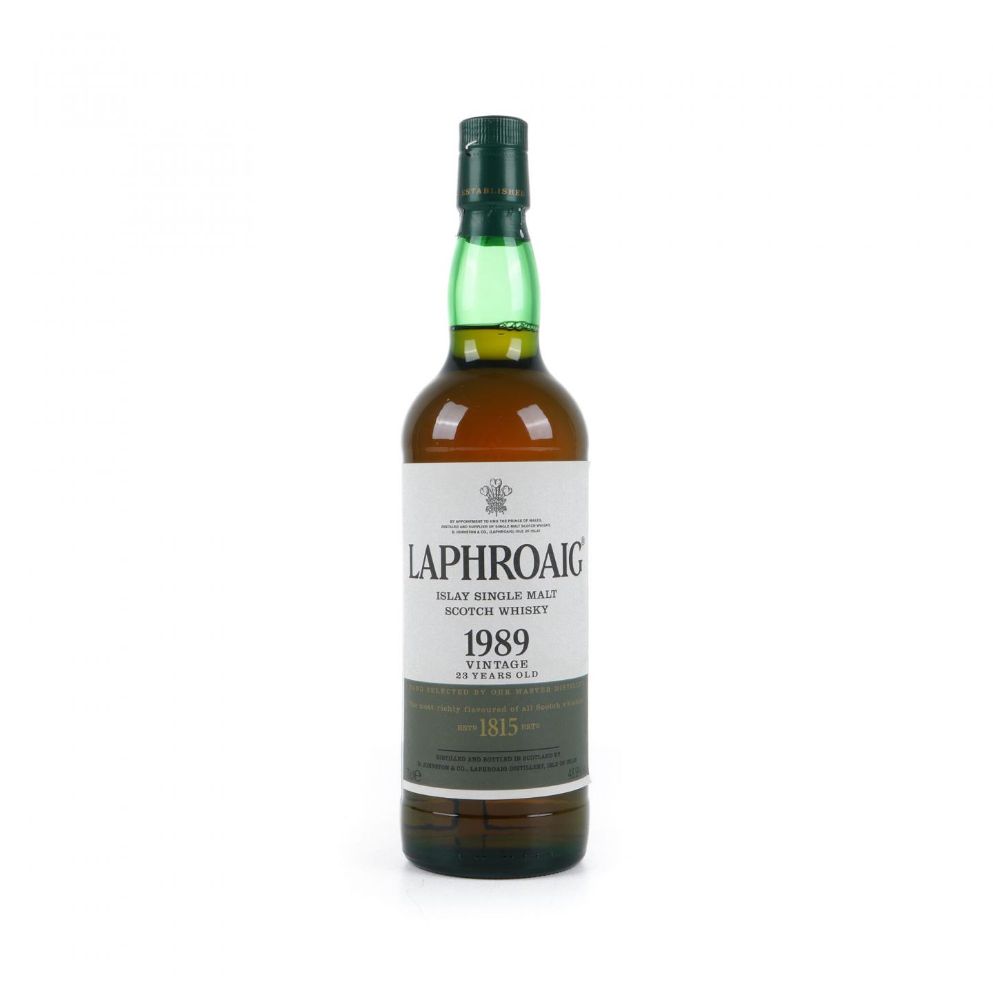 Laphroaig 拉弗格 23年 1989 Vintage