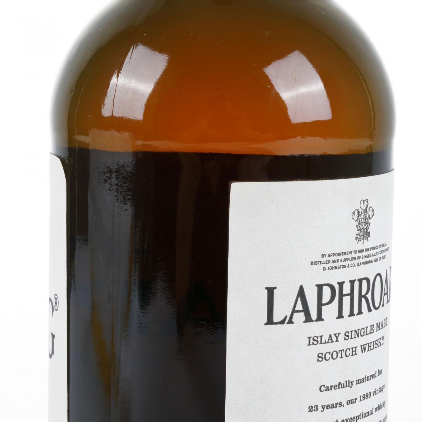 Laphroaig 拉弗格23年1989 Vintage_拍卖-酒虫网
