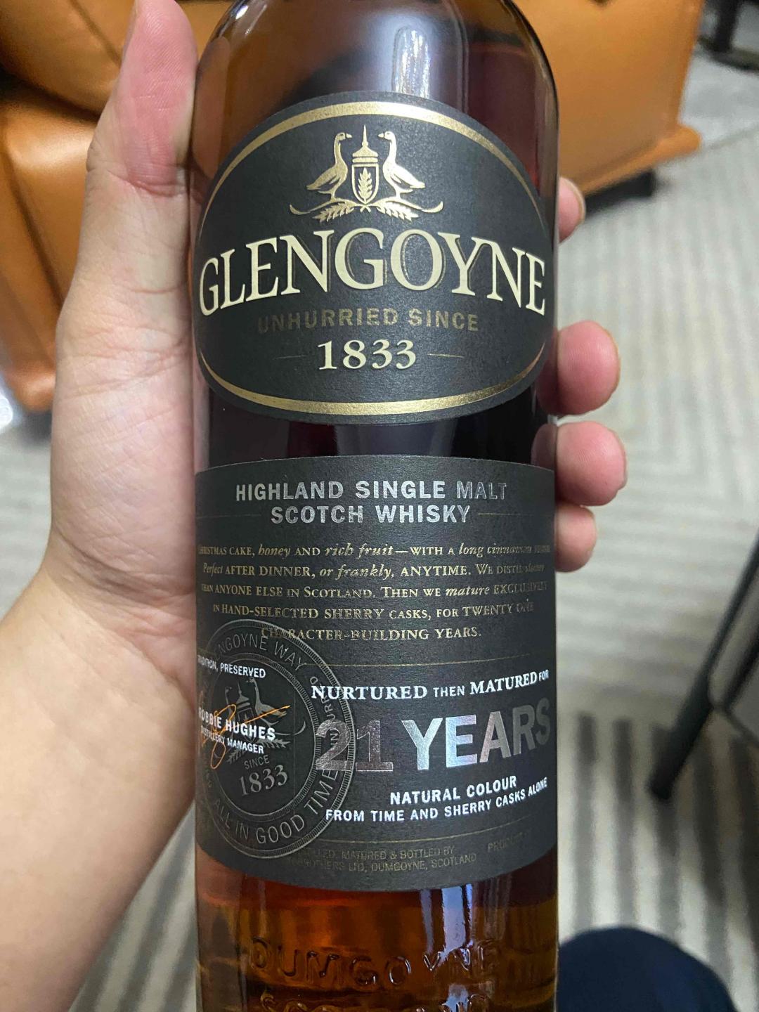 黄金诺言大麦！格兰哥尼21年双鹅老版