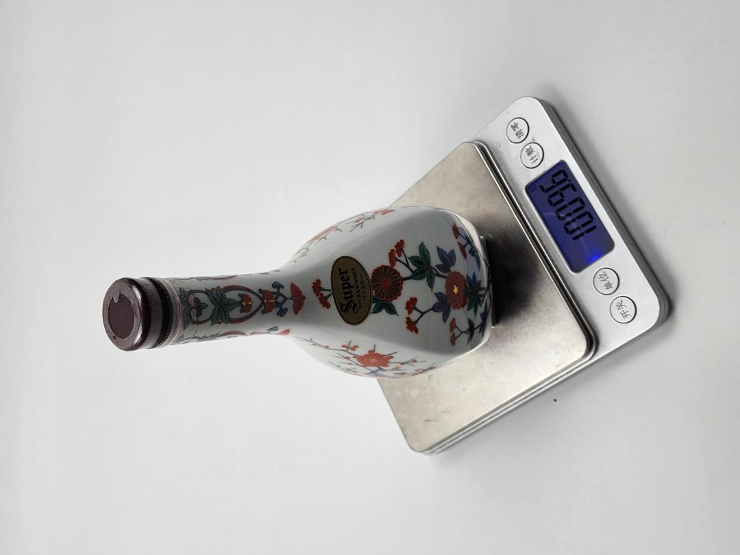 【雅致陶瓷】80年代 Nikka 绝版四季花卉祥草文有田烧陶瓷瓶日本威士忌