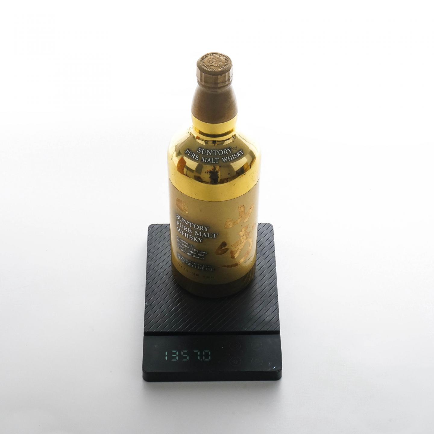 山崎 金瓶 1983年发布 建厂60周年纪念版 金狮标 760ml