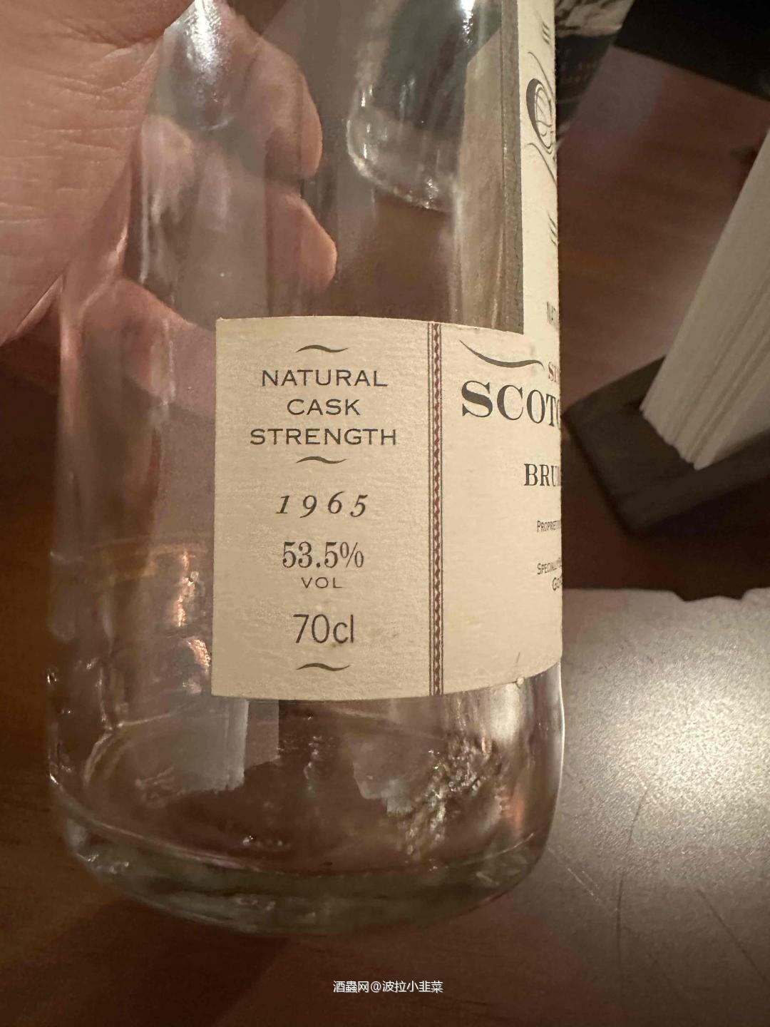 高登·麦克菲尔装瓶布赫拉迪1965