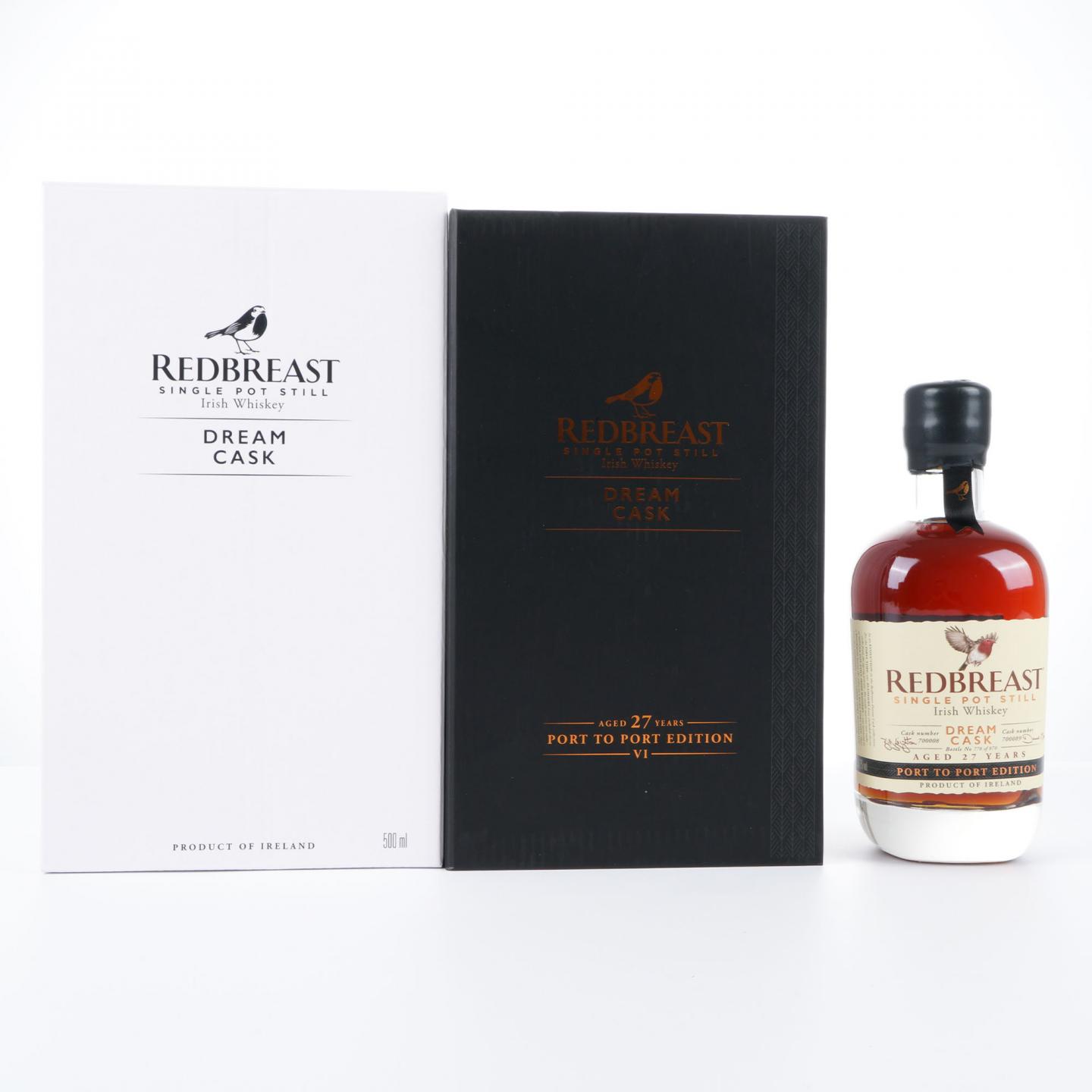 Redbreast 知更鸟 27年 Dream Cask Port To Port Edition 50cl