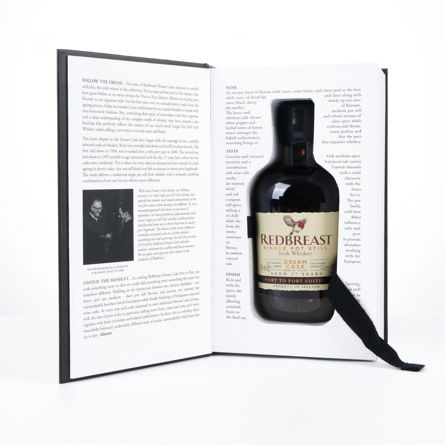 Redbreast 知更鸟 27年 Dream Cask Port To Port Edition 50cl