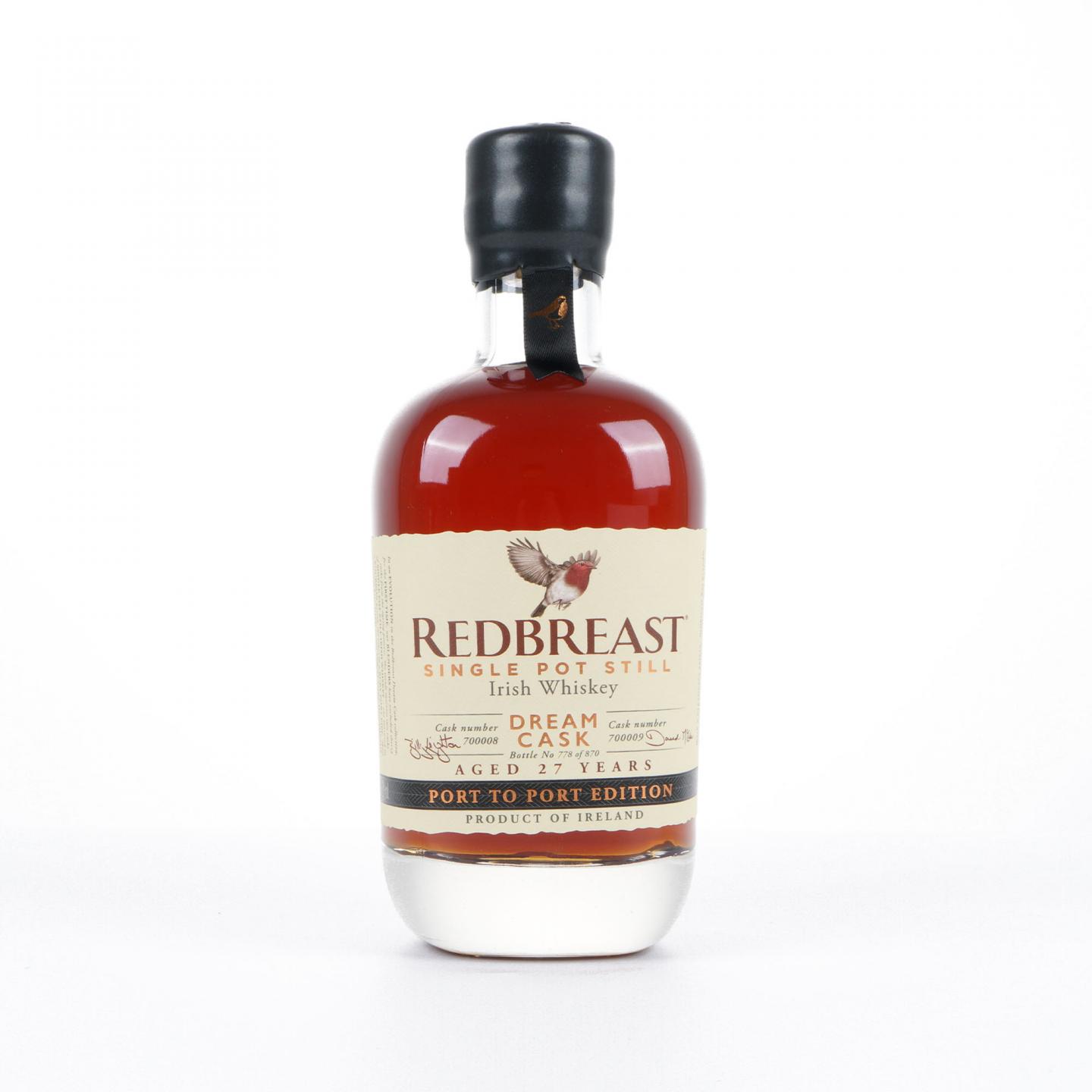 Redbreast 知更鸟 27年 Dream Cask Port To Port Edition 50cl