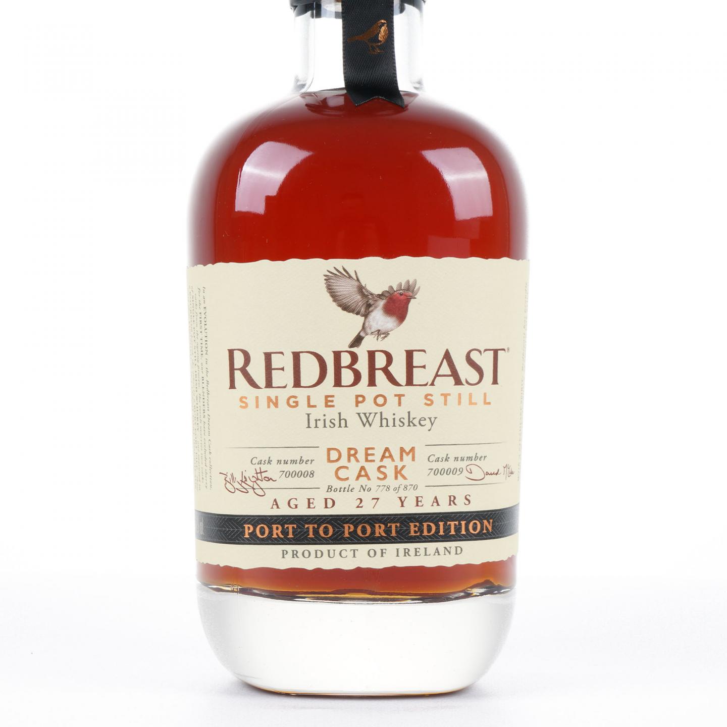 Redbreast 知更鸟 27年 Dream Cask Port To Port Edition 50cl