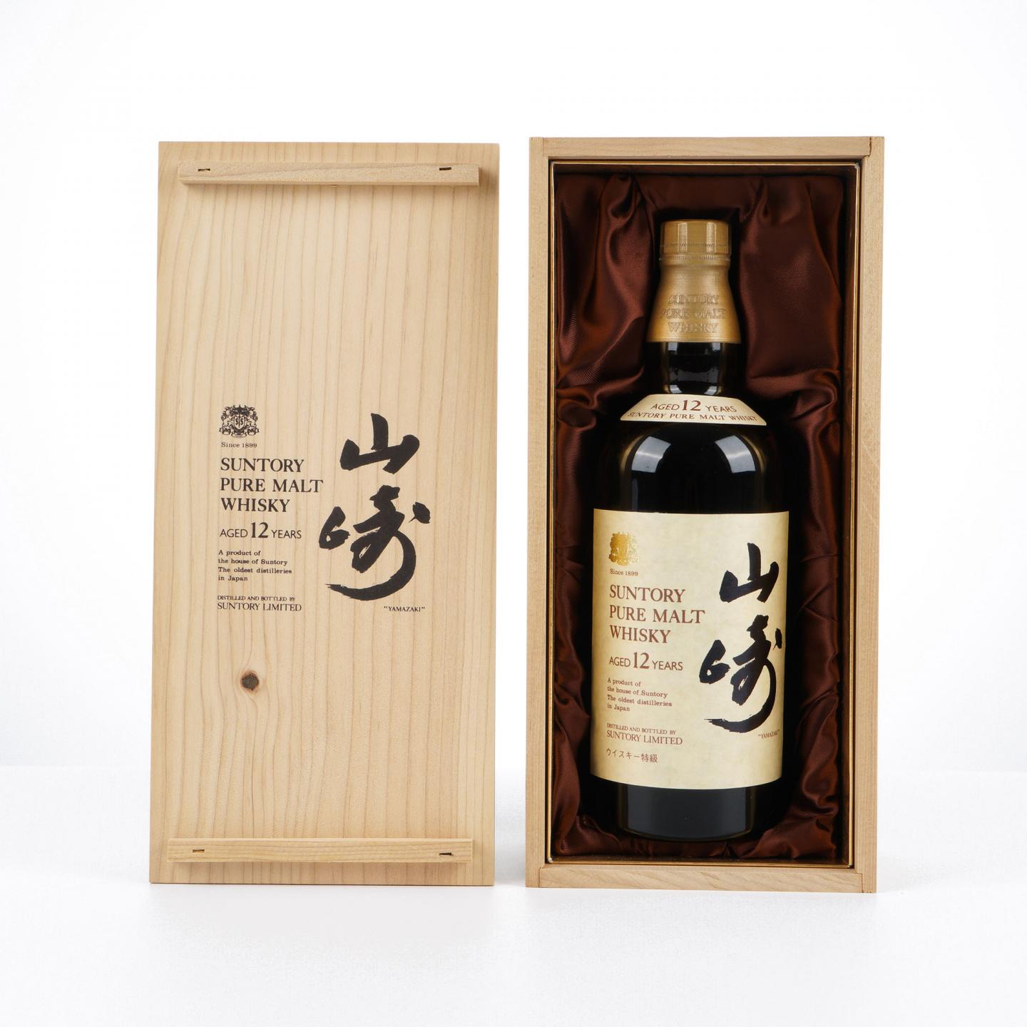 山崎 12年 金狮标 特级 木盒 760ml