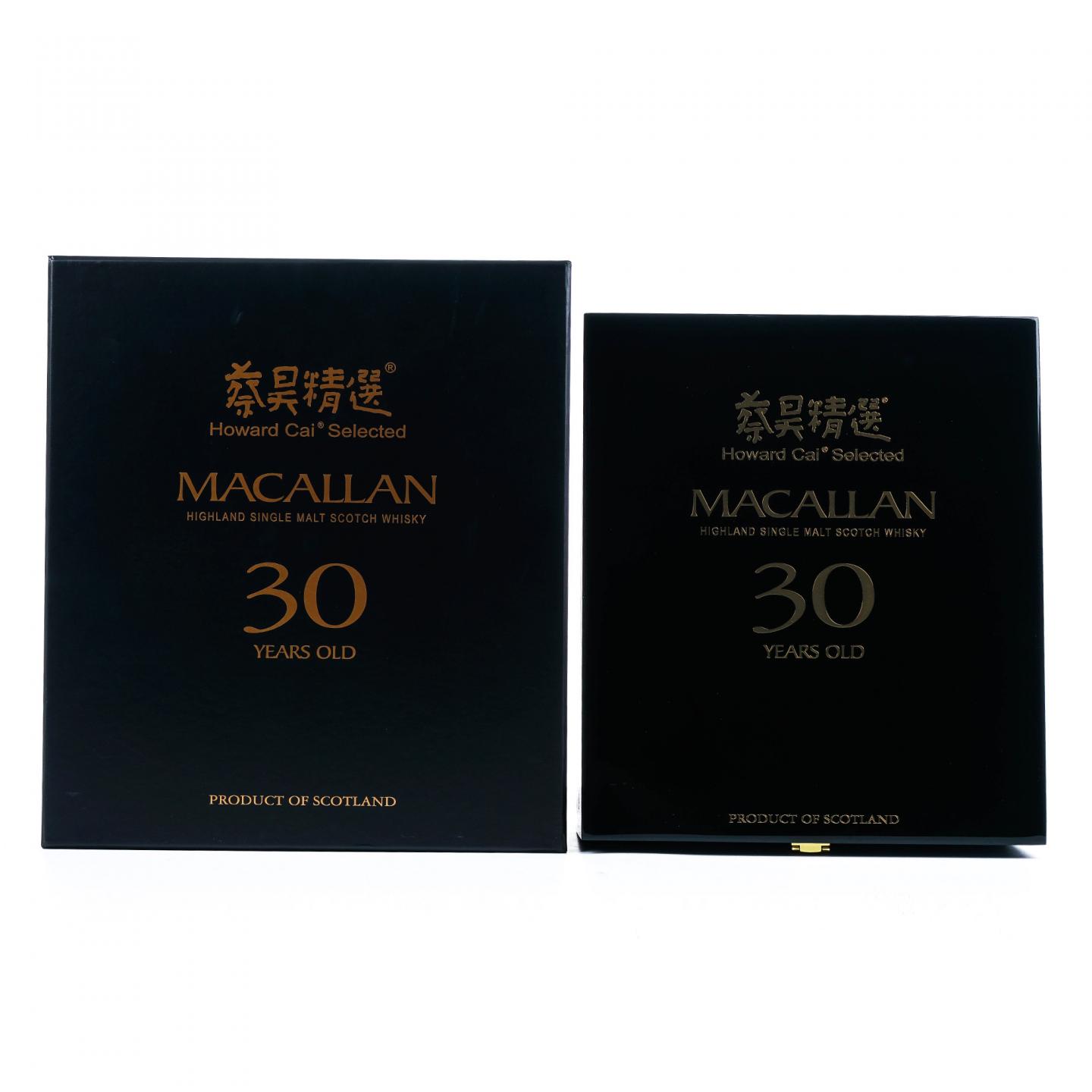 Macallan 麦卡伦 30年 1989-2019 蔡昊精选