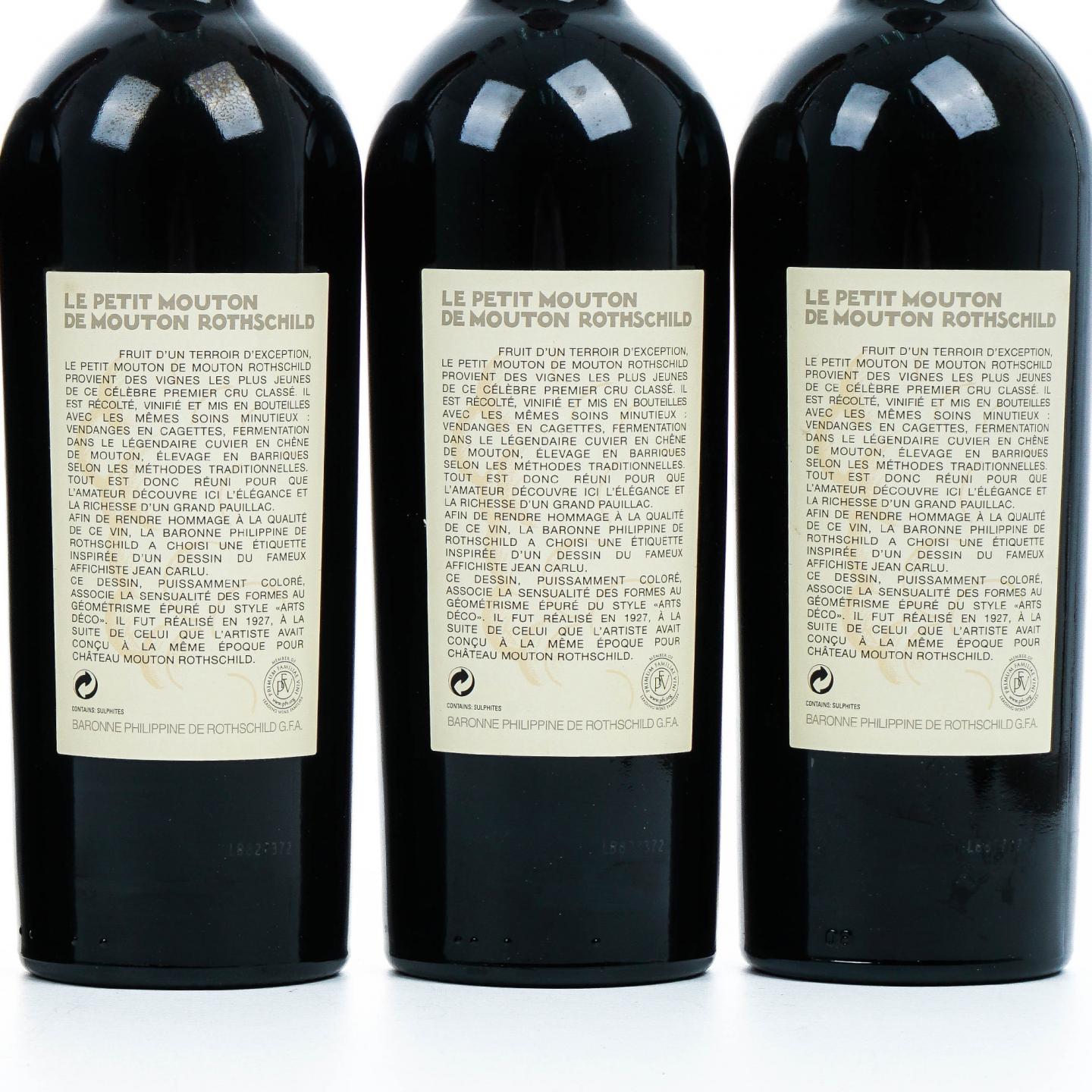 木桐酒庄副牌（小木桐）2011 红葡萄酒 6支组 13%