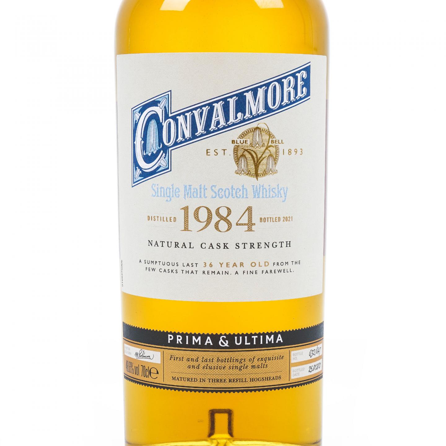 Convalmore 康法摩尔 36年 1984-2021