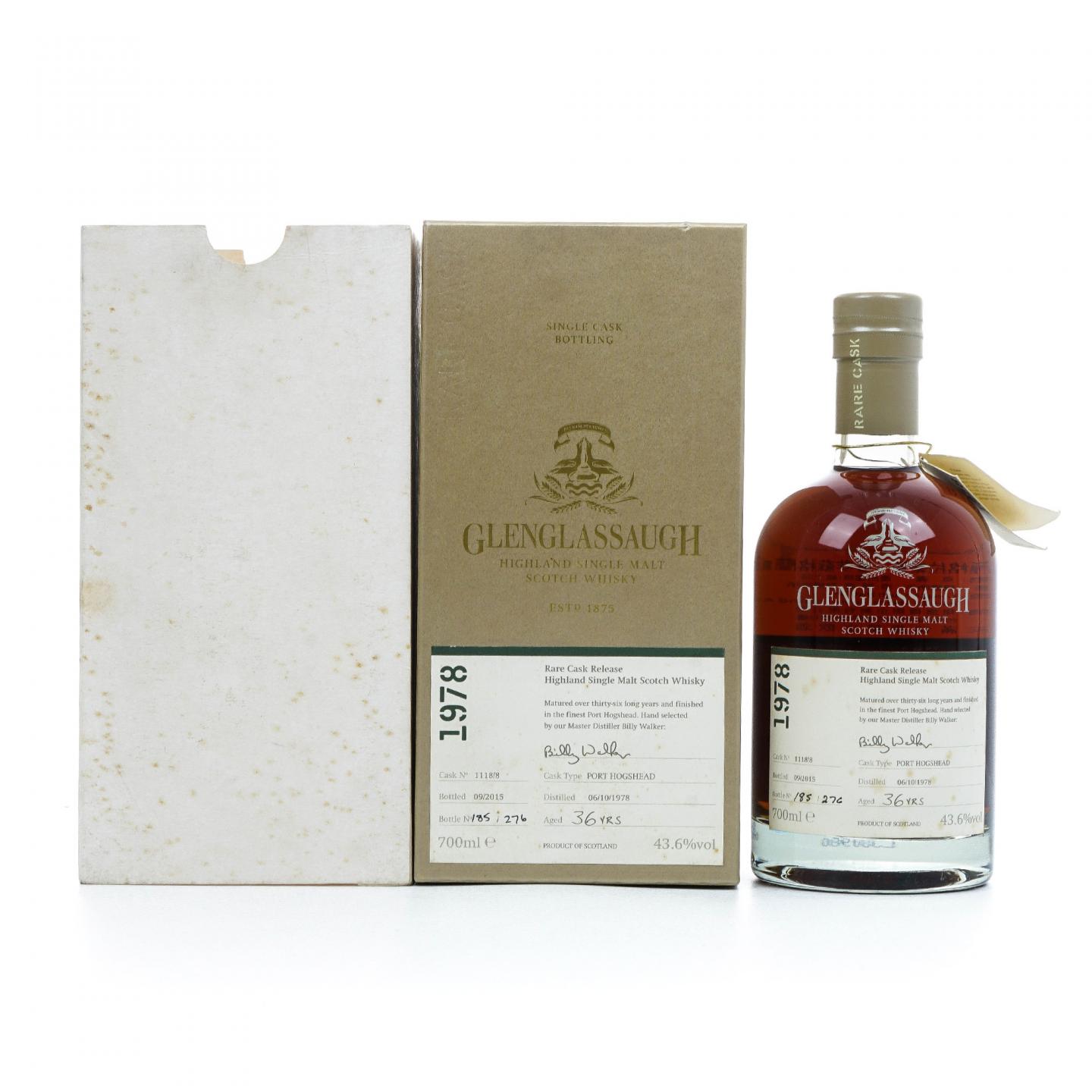 Glenglassaugh 格兰格拉索 36年 1978-2015 Billy Walker精选