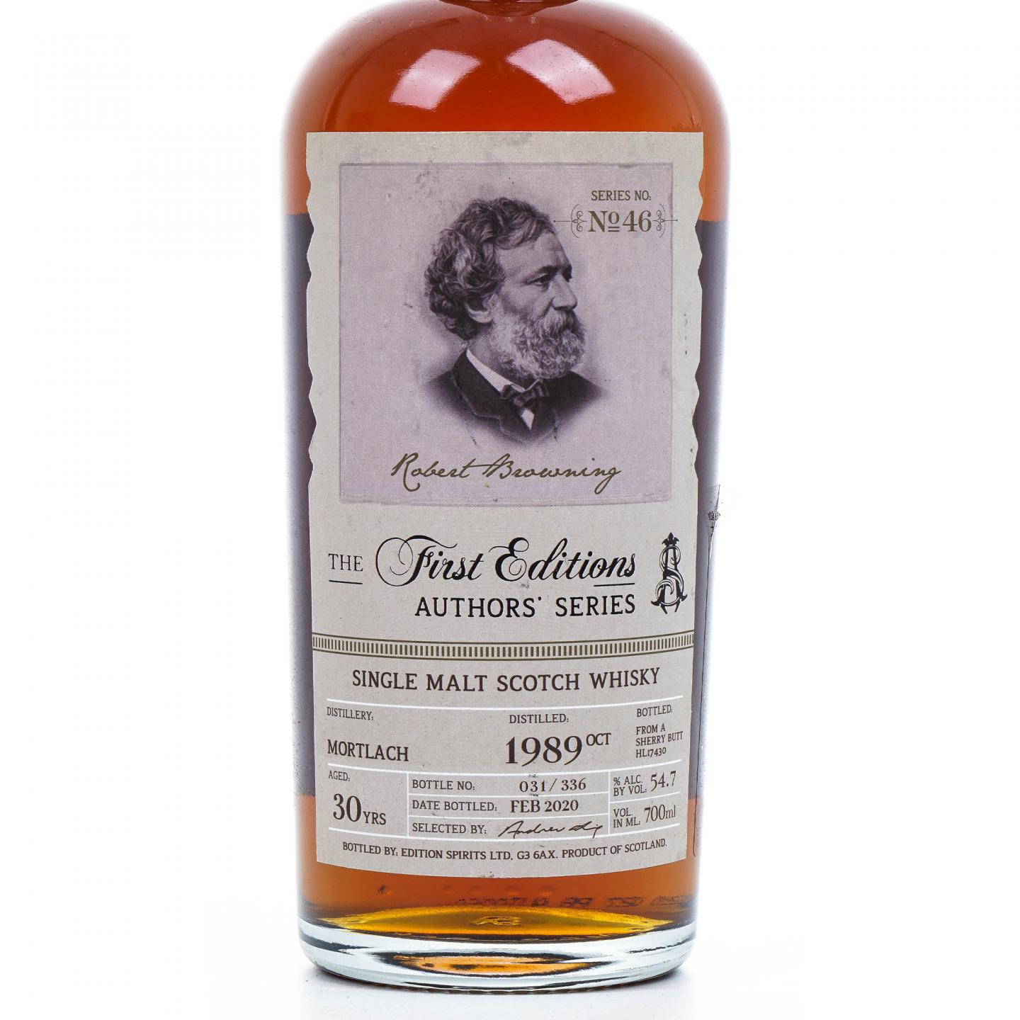 Mortlach 慕赫 30年 1989-2020 首席作家系列