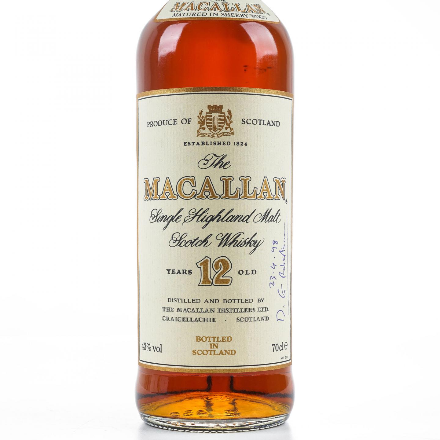 Macallan 麦卡伦 12年 庄园版 700ml