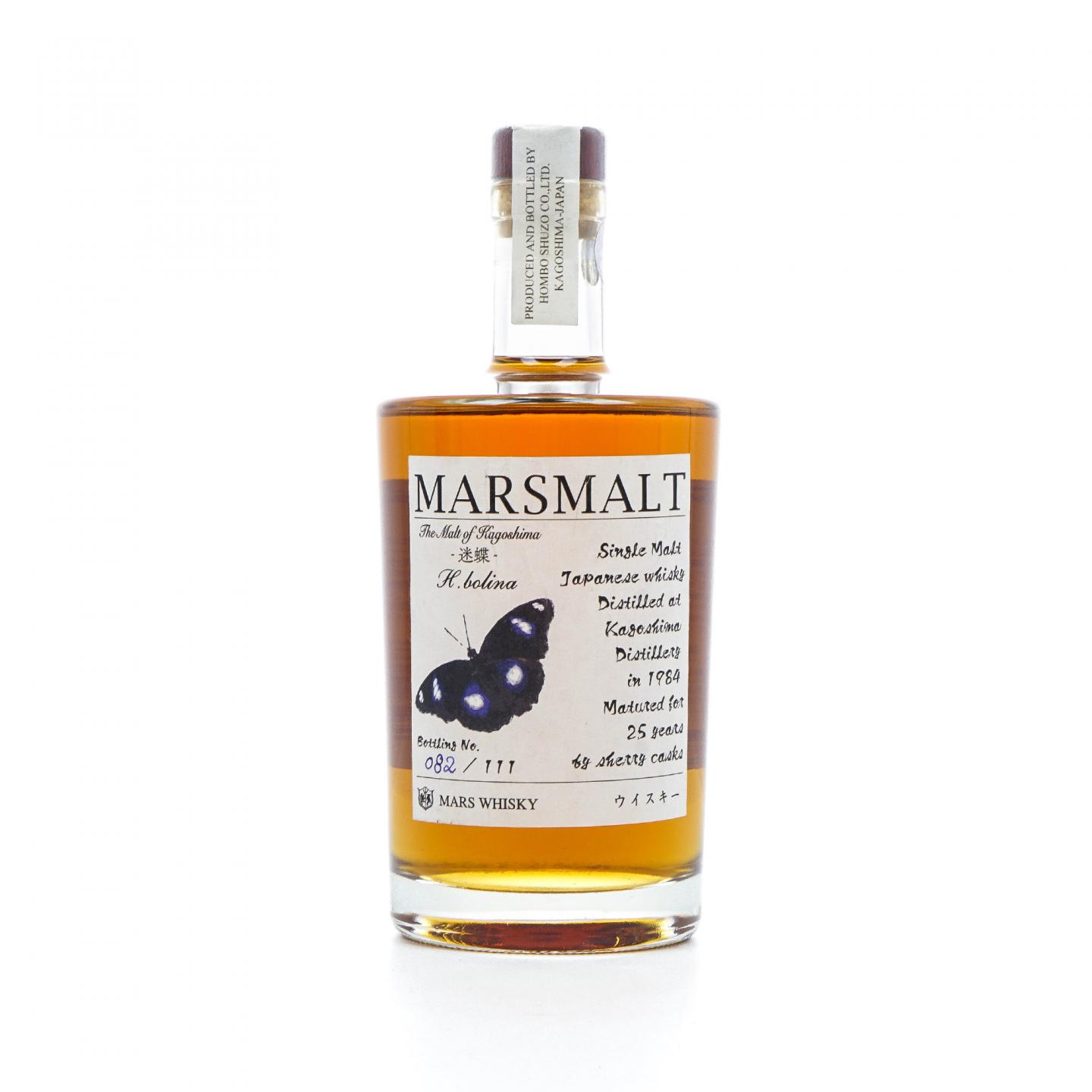 Mars Malt 鹿儿岛 25年 1984 迷蝶 雪莉桶 500ml
