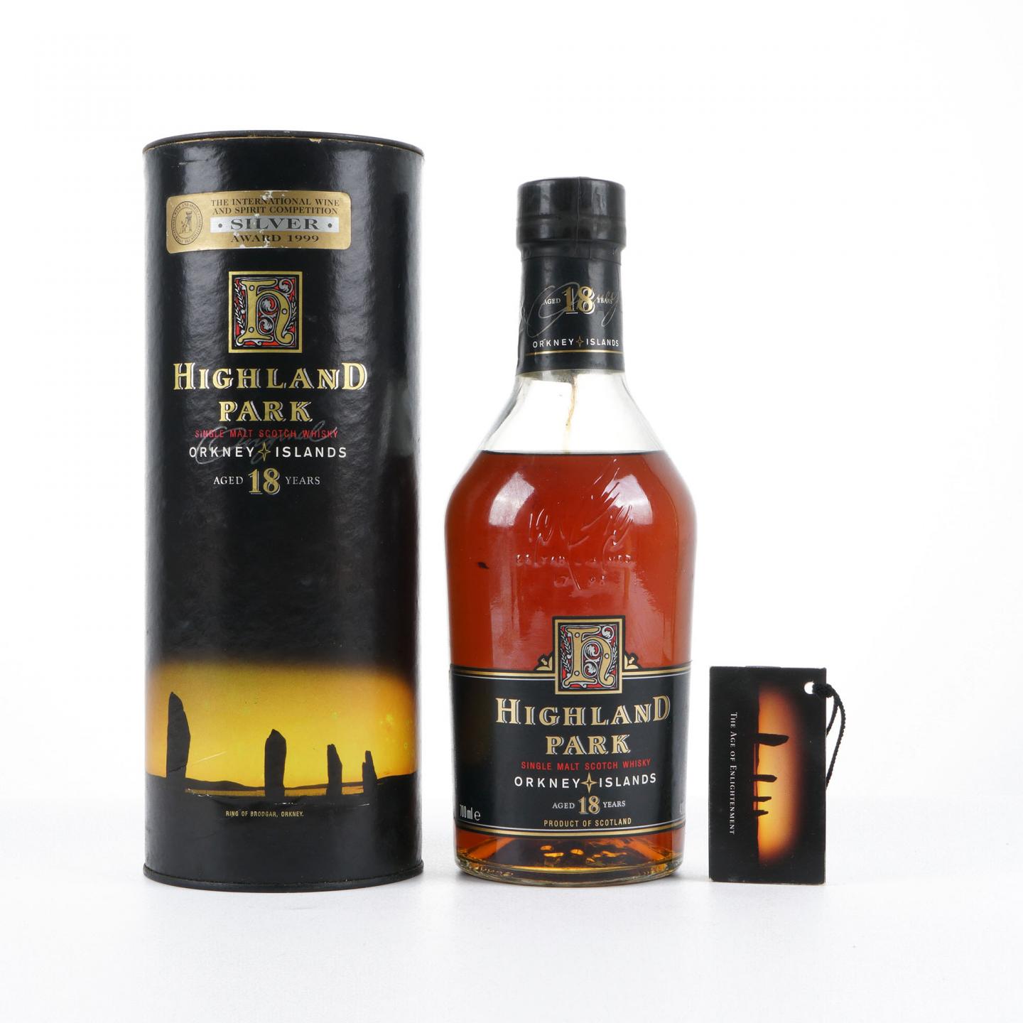 Highland Park 高原骑士 18年 大头瓶