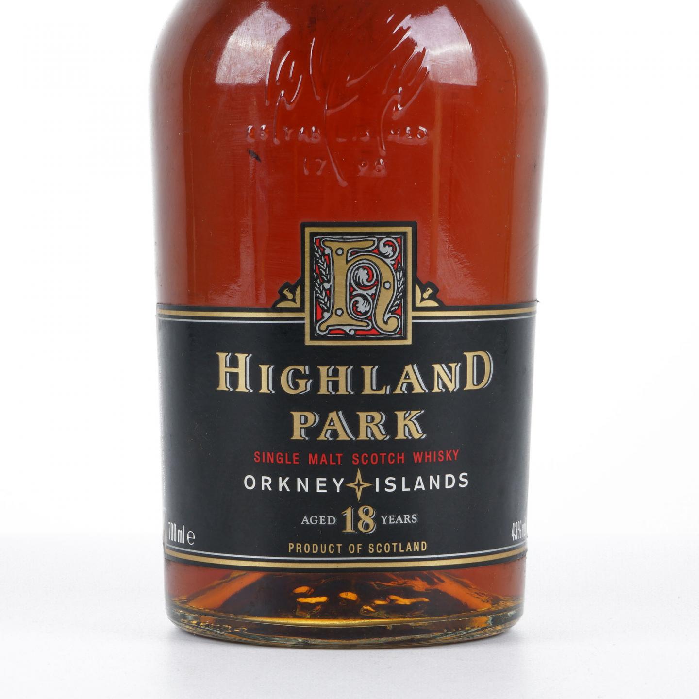 Highland Park 高原骑士 18年 大头瓶