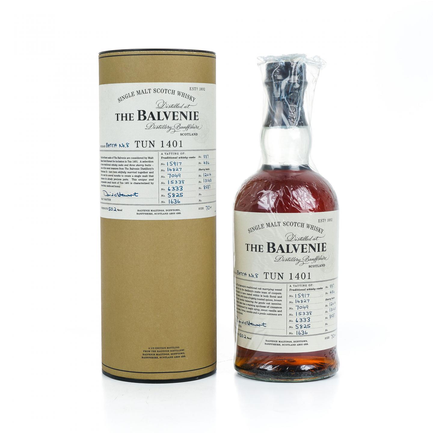 Balvenie 百富 Tun 1401 批次8