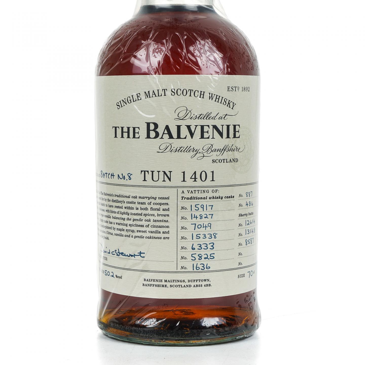 Balvenie 百富 Tun 1401 批次8