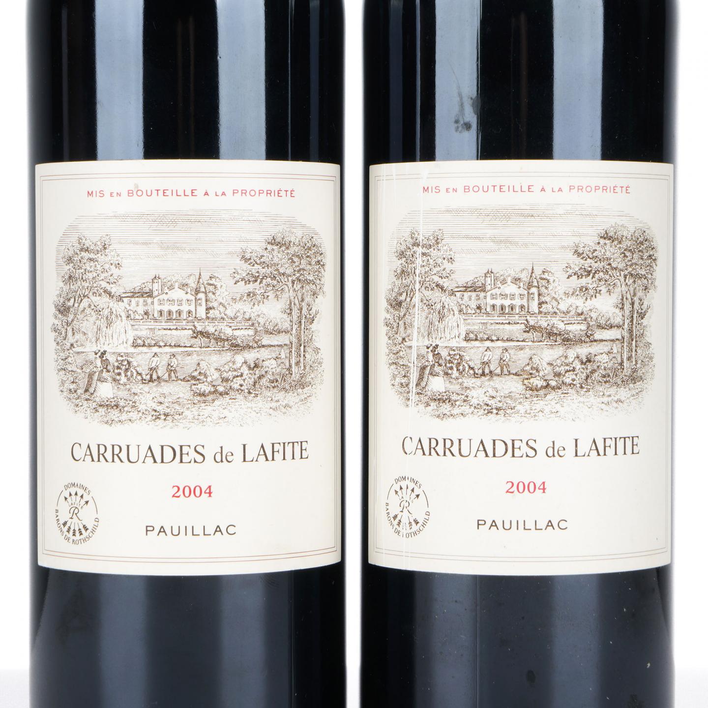 拉菲珍宝(小拉菲)2004 红葡萄酒 2瓶组