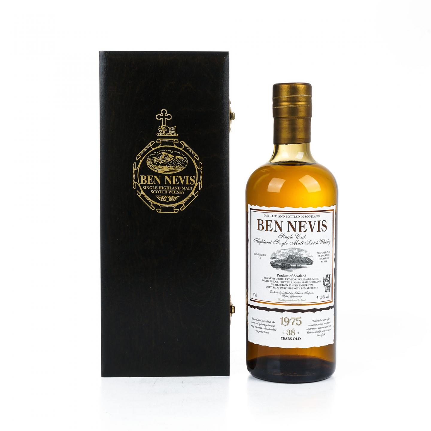 Ben Nevis 本尼维斯 38年 1975-2014 单桶#914