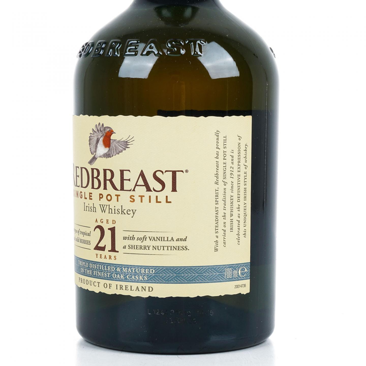 Redbreast 知更鸟 21年 爱尔兰威士忌