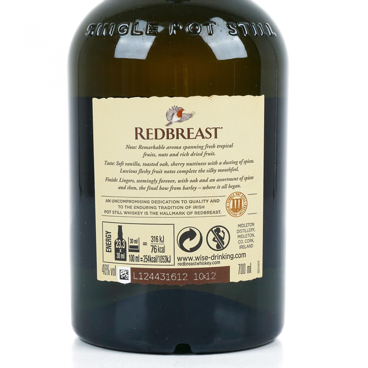 Redbreast 知更鸟 21年 爱尔兰威士忌