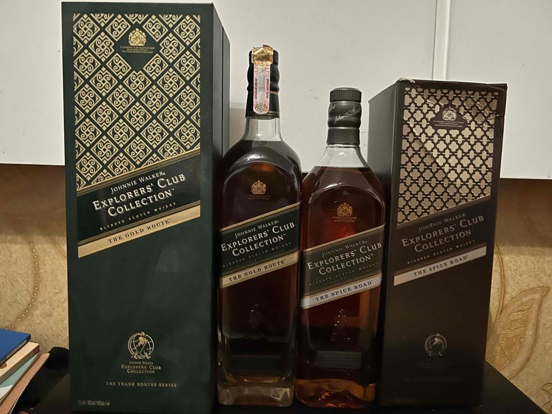 绝版尊尼获加香料之路1L 淘金之路1L