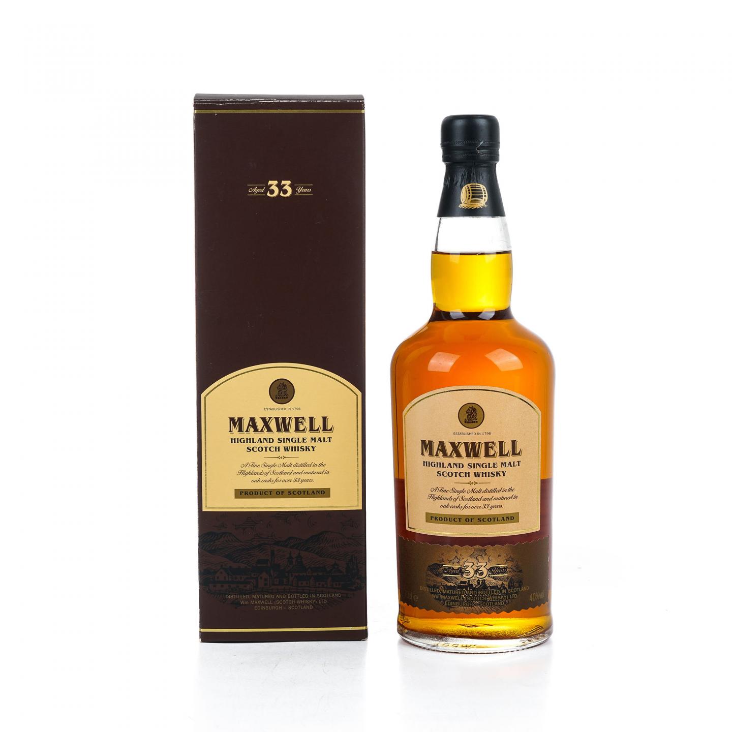Maxwell 33年 1979 高地单一麦芽