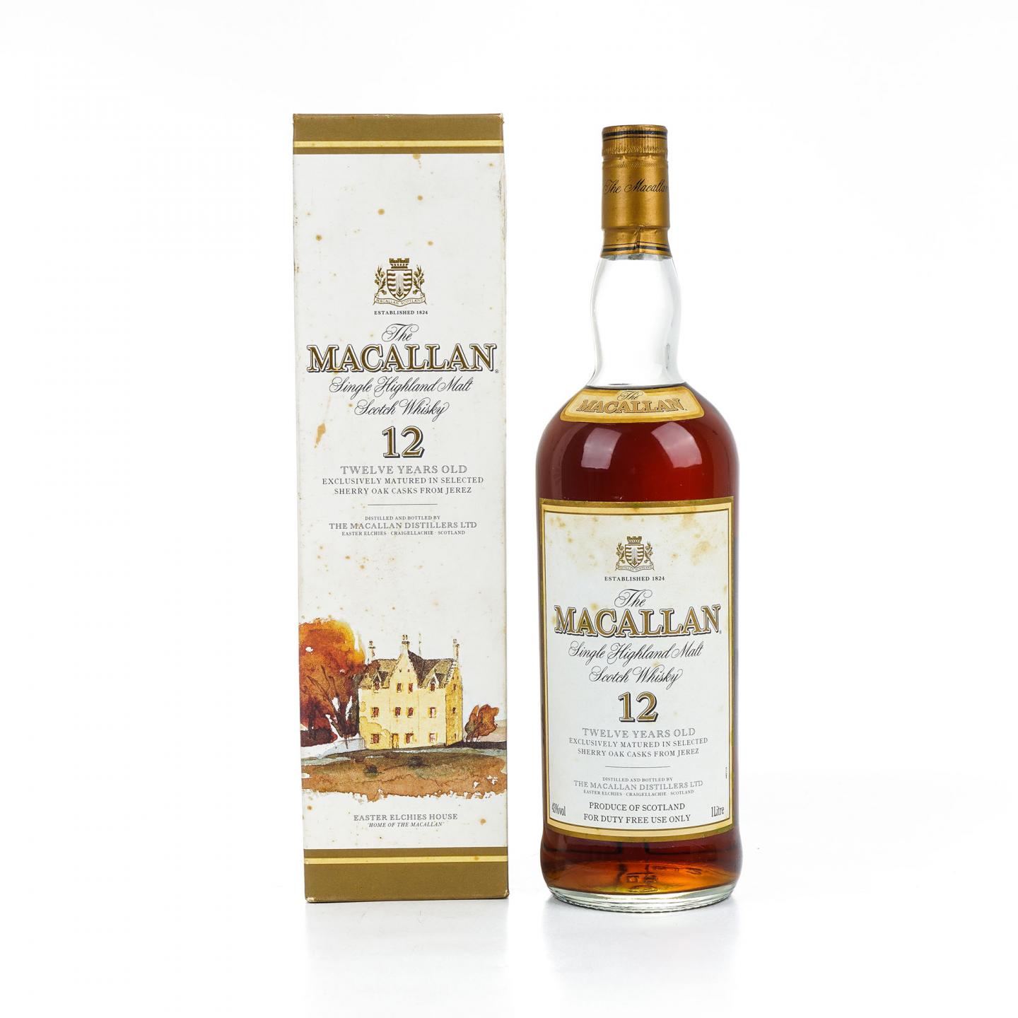 Macallan 麦卡伦 12年 雪莉桶 1升装